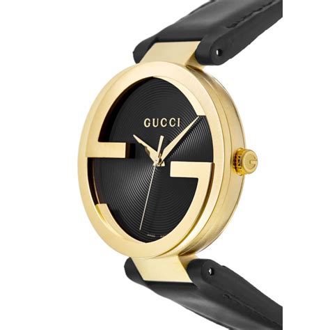 gucci interlocking g watch gold|gucci watch g chrono.